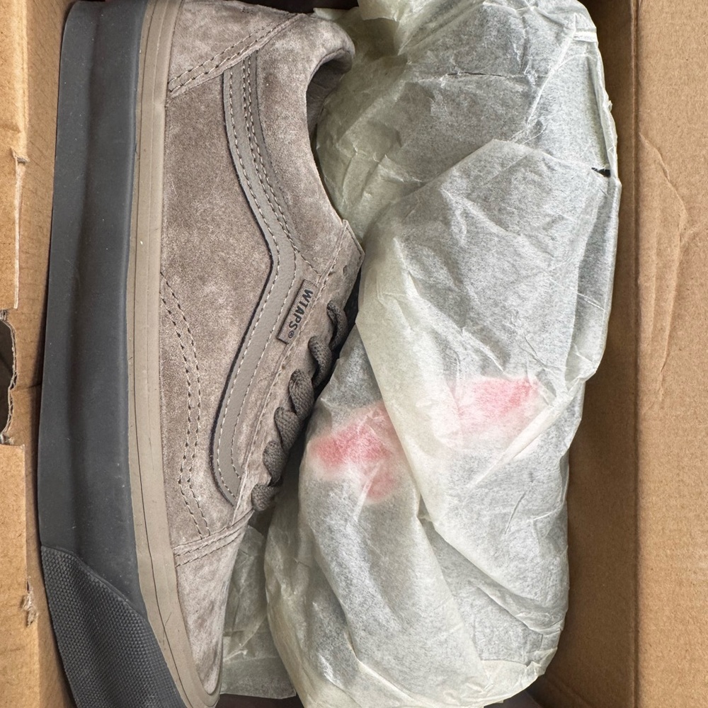 Vans Gray Suede Sneakers